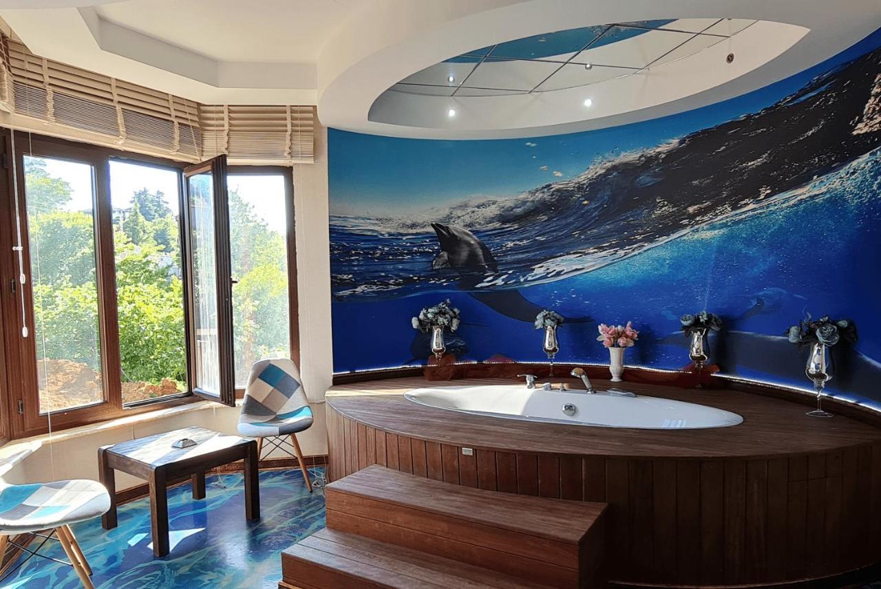 Mavisu Deluxe Butik Otel ทรับซอน ภายนอก รูปภาพ